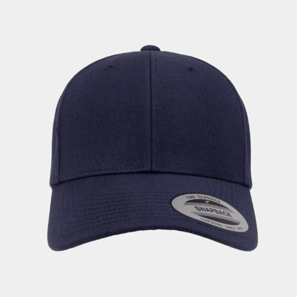 Yupoong Premium Curved Visor Snapback Cap 6789M Stitch Kings