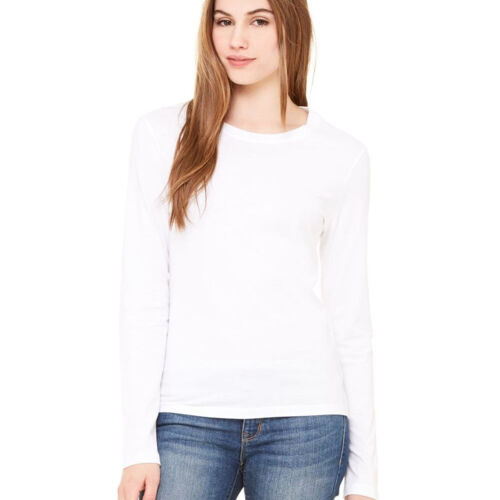 Bella + Canvas - Women's Long Sleeve Jersey Tee - 6500 Thumbnail