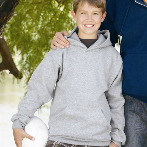 Champion - Double Dry Eco Youth Hooded Sweatshirt - S790 Thumbnail