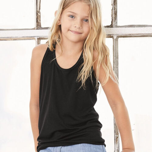 Bella + Canvas - Youth Flowy Racerback Tank - 8800Y Thumbnail