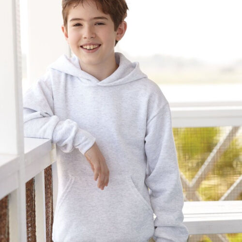 Hanes - Ecosmart Youth Hooded Sweatshirt - P473 Thumbnail