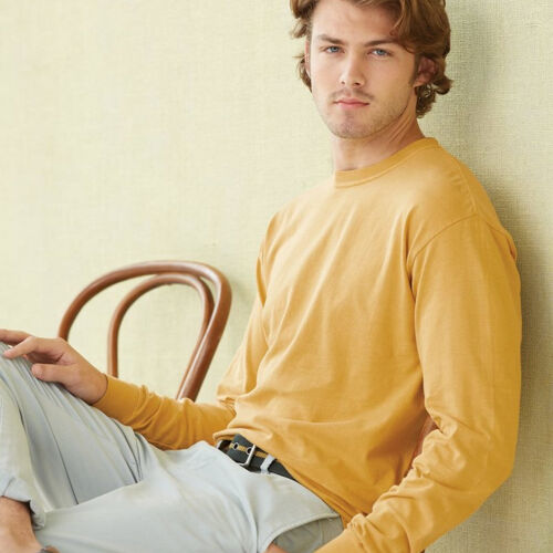 Comfort Colors - Garment Dyed Heavyweight Ringspun Long Sleeve T-Shirt - 6014 Thumbnail