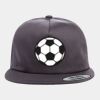 Yupoong - Unstructured Five-Panel Snapback Cap - 6502 Thumbnail