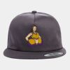 Yupoong - Unstructured Five-Panel Snapback Cap - 6502 Thumbnail