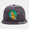 Yupoong - Unstructured Five-Panel Snapback Cap - 6502 Thumbnail