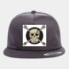 Yupoong - Unstructured Five-Panel Snapback Cap - 6502 Thumbnail