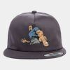 Yupoong - Unstructured Five-Panel Snapback Cap - 6502 Thumbnail