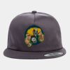 Yupoong - Unstructured Five-Panel Snapback Cap - 6502 Thumbnail