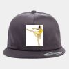 Yupoong - Unstructured Five-Panel Snapback Cap - 6502 Thumbnail