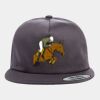 Yupoong - Unstructured Five-Panel Snapback Cap - 6502 Thumbnail
