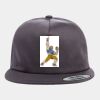 Yupoong - Unstructured Five-Panel Snapback Cap - 6502 Thumbnail