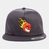 Yupoong - Unstructured Five-Panel Snapback Cap - 6502 Thumbnail