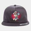 Yupoong - Unstructured Five-Panel Snapback Cap - 6502 Thumbnail