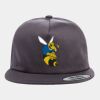 Yupoong - Unstructured Five-Panel Snapback Cap - 6502 Thumbnail