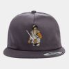 Yupoong - Unstructured Five-Panel Snapback Cap - 6502 Thumbnail