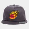 Yupoong - Unstructured Five-Panel Snapback Cap - 6502 Thumbnail