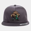 Yupoong - Unstructured Five-Panel Snapback Cap - 6502 Thumbnail