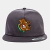 Yupoong - Unstructured Five-Panel Snapback Cap - 6502 Thumbnail