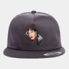 Yupoong - Unstructured Five-Panel Snapback Cap - 6502 Thumbnail