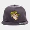 Yupoong - Unstructured Five-Panel Snapback Cap - 6502 Thumbnail