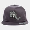 Yupoong - Unstructured Five-Panel Snapback Cap - 6502 Thumbnail