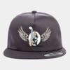 Yupoong - Unstructured Five-Panel Snapback Cap - 6502 Thumbnail
