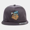 Yupoong - Unstructured Five-Panel Snapback Cap - 6502 Thumbnail