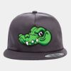 Yupoong - Unstructured Five-Panel Snapback Cap - 6502 Thumbnail