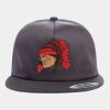 Yupoong - Unstructured Five-Panel Snapback Cap - 6502 Thumbnail