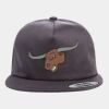 Yupoong - Unstructured Five-Panel Snapback Cap - 6502 Thumbnail