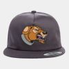 Yupoong - Unstructured Five-Panel Snapback Cap - 6502 Thumbnail