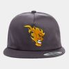 Yupoong - Unstructured Five-Panel Snapback Cap - 6502 Thumbnail