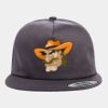 Yupoong - Unstructured Five-Panel Snapback Cap - 6502 Thumbnail