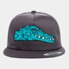 Yupoong - Unstructured Five-Panel Snapback Cap - 6502 Thumbnail