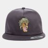Yupoong - Unstructured Five-Panel Snapback Cap - 6502 Thumbnail