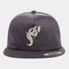 Yupoong - Unstructured Five-Panel Snapback Cap - 6502 Thumbnail