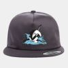 Yupoong - Unstructured Five-Panel Snapback Cap - 6502 Thumbnail