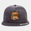 Yupoong - Unstructured Five-Panel Snapback Cap - 6502 Thumbnail