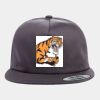 Yupoong - Unstructured Five-Panel Snapback Cap - 6502 Thumbnail