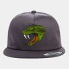 Yupoong - Unstructured Five-Panel Snapback Cap - 6502 Thumbnail