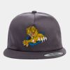 Yupoong - Unstructured Five-Panel Snapback Cap - 6502 Thumbnail