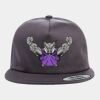 Yupoong - Unstructured Five-Panel Snapback Cap - 6502 Thumbnail