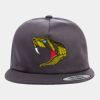Yupoong - Unstructured Five-Panel Snapback Cap - 6502 Thumbnail