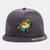 Yupoong - Unstructured Five-Panel Snapback Cap - 6502 Thumbnail