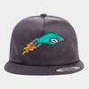 Yupoong - Unstructured Five-Panel Snapback Cap - 6502 Thumbnail
