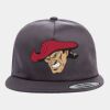 Yupoong - Unstructured Five-Panel Snapback Cap - 6502 Thumbnail