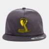 Yupoong - Unstructured Five-Panel Snapback Cap - 6502 Thumbnail