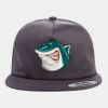 Yupoong - Unstructured Five-Panel Snapback Cap - 6502 Thumbnail