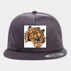 Yupoong - Unstructured Five-Panel Snapback Cap - 6502 Thumbnail