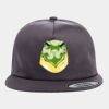 Yupoong - Unstructured Five-Panel Snapback Cap - 6502 Thumbnail